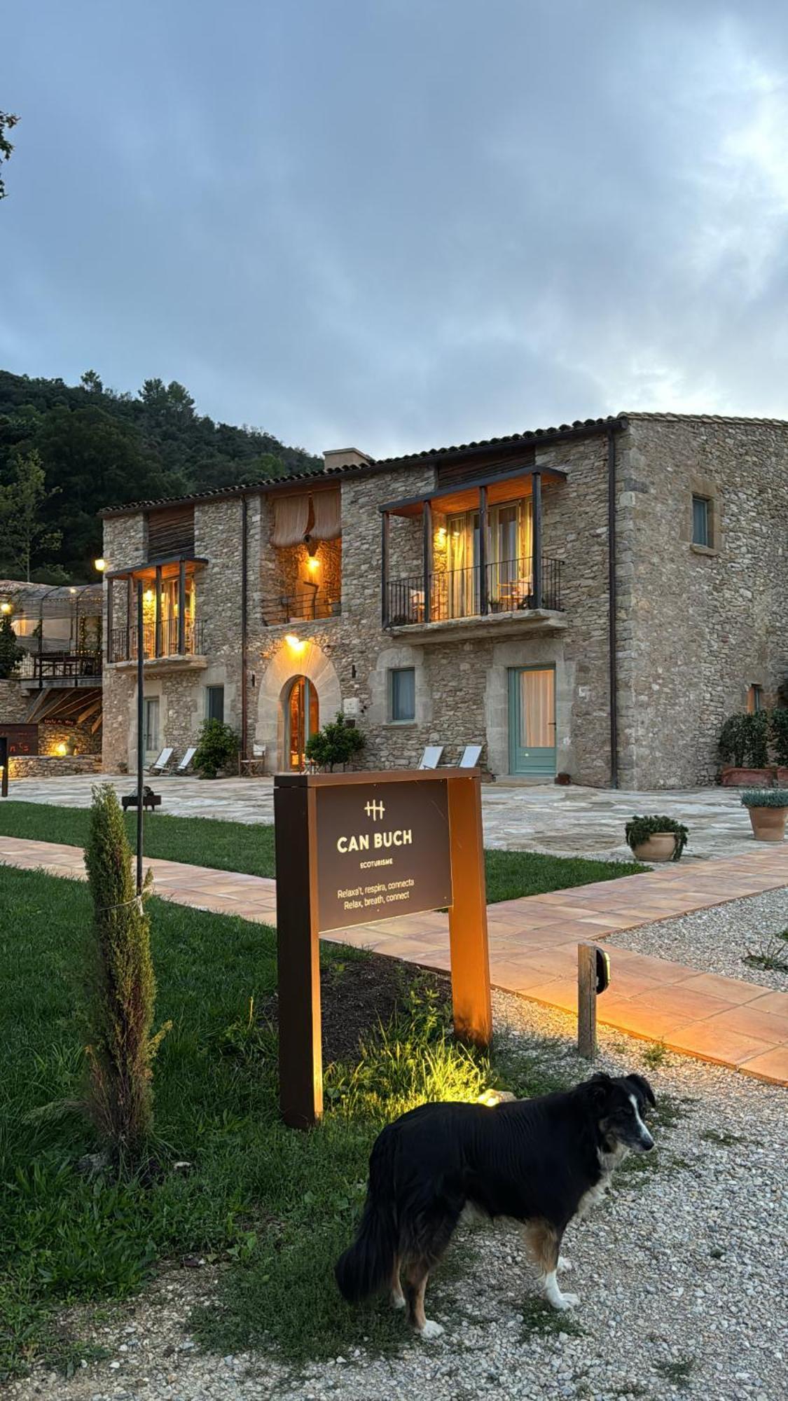 Ecoturisme Can Buch Hotel Sant Aniol de Finestres Exterior foto